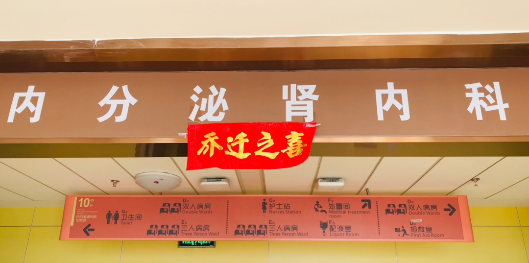 內(nèi)分泌腎內(nèi)科搬遷至醫(yī)院新大樓十層，全新的環(huán)境不一樣的就醫(yī)體驗(yàn)！
